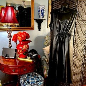 SOLD XLfaux leather dress